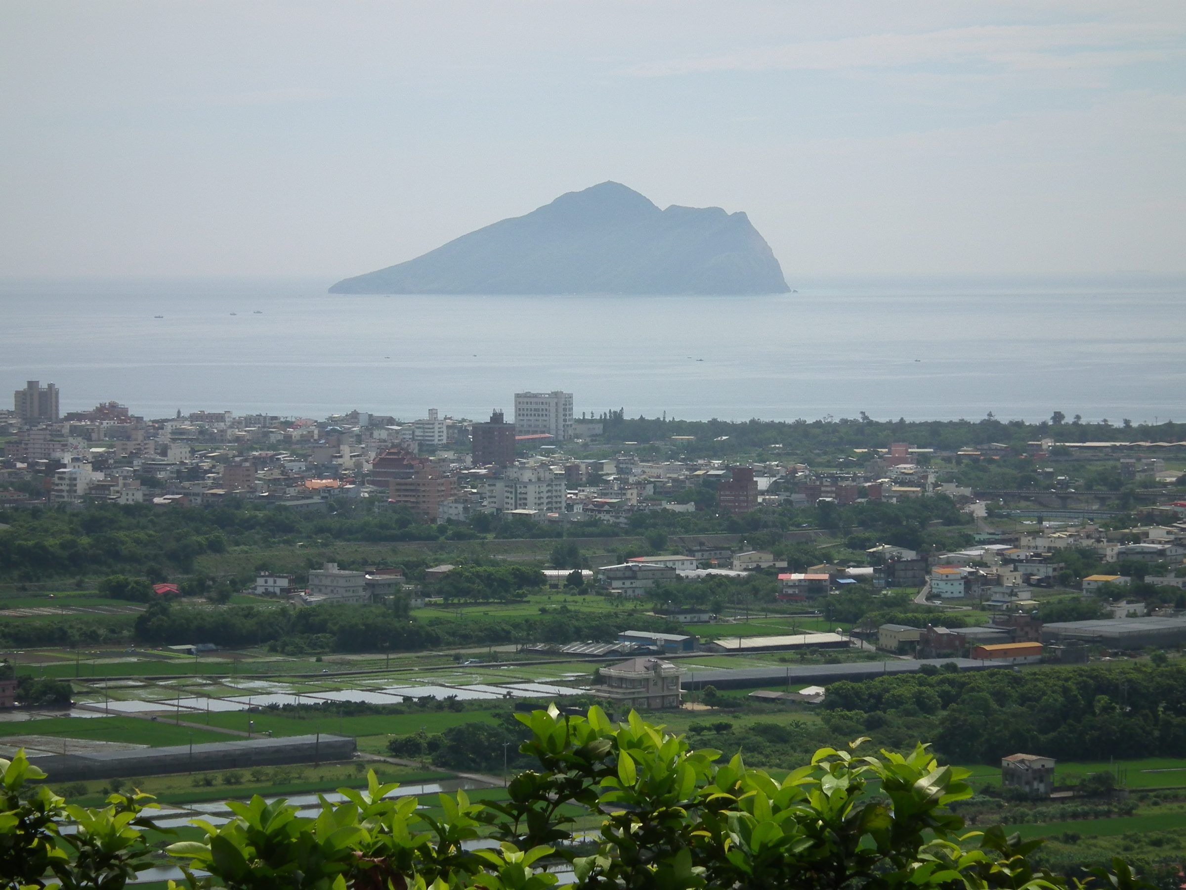 Guishan Island from the Yilan coast